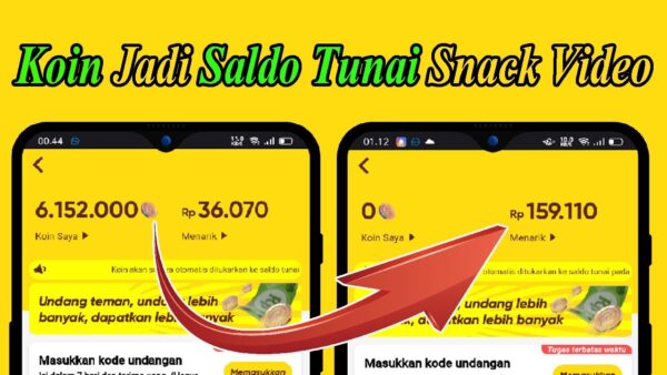 tukar koin snack video